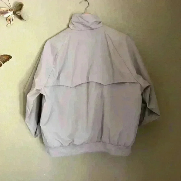 VTG Beige Tan Men' s Sports Jacket Labeled Men's Size XL Deff Vintage 80s or 90s - Picture 6 of 13